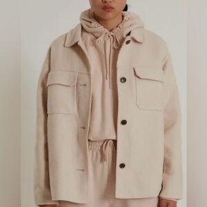Thakoon Cream Utility Jacket